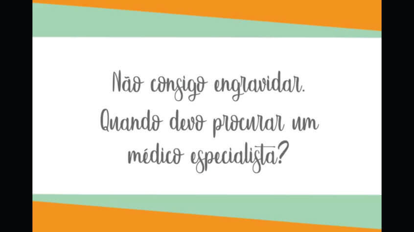 não consigo engravidar | Quando procurar um especialista em reprodução humana? Clinifert